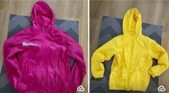2x Podšitá šusťáková bunda OES vel. 9 let jako nová