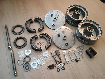 Díly Jawa ČZ 150/352 (kola, brzdy)