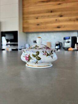 Porcelánová cukřenka „Savari Decoration FR“ – květinový vzor