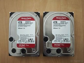 2x 4TB NAS HDD WD RED plus