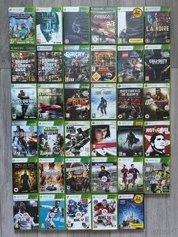 Hry na Xbox 360 a Xbox one