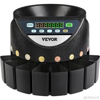 Automatická třídička a počítačka mincí (eura)