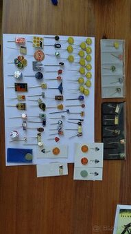 78 kusů odznaků různých značek, ferona, československo,praha