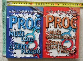 Různé knihy, za kus 50Kč.Do Balíkovny na dobírku za 30Kč.