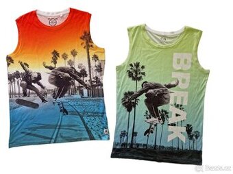 Chlapecké tílko /tričko bez rukávů, vel. 170/176 C&A