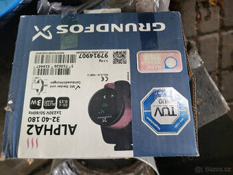 Čerpadlo Grundfos určené na dopravu vody ze soláru