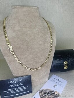 Zlatý řetízek 585/1000 17.73g Nová puncovaná