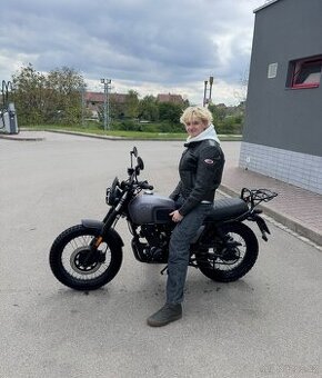 Kožená mito bunda vel.M.