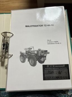 Návod k obsluze malotraktor TZ-4K-14