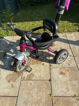 Dětská tříkolka s vodící tyčí - 1