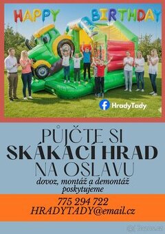 SKÁKACÍ HRAD i DO INTERIÉRU 🏰 2.900,- CELÝ VÍKEND - 1