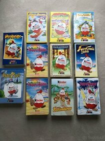 Figurky z Kinder vajíček - originální kazety