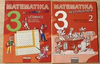 Matematika se Čtyřlístkem učebnice + pr. sešit pro 3.ročník