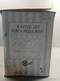 Krásný sběratelský kávový servis