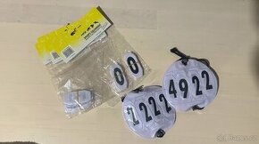 Startovní čísla na uzdečku