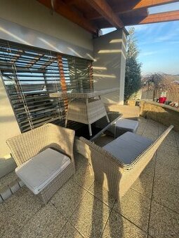 Ratanová zahradní souprava