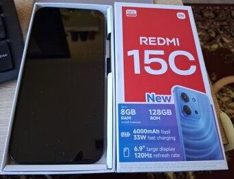 Xiaomi Redmi 15C / 4GB+4GB/128GB/ NFC / Midnight Black