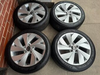 Nové Alu 17" 5x112, VW BELMONT letní pneu 85% O3 , G8