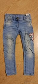 Divci jeans vel.116 - 1