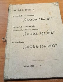 Návod k obsluze Škoda 706 RT,RTS,RTO - 1