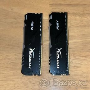 Kingston HyperX Fury 16GB DDR4 3200MHz RGB operační paměť - 1