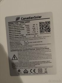 Fotovoltaický panel CanadianSolar 440 Wp