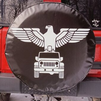 Jeep Wrangler obal na rezervu