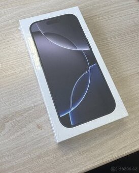 Apple iPhone 16Pro, 16Pro max, Nerozbalené se zárukou
