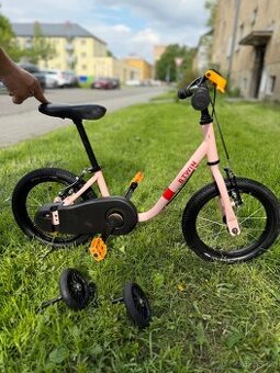Dětské kolo-odrážedlo 2v1 14" Btwin Discover 500 3–5 let
