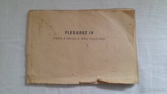návod pro fotoaparát Flexaret IV (Meopta)