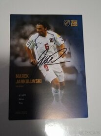 Podepsána kartička Marek Jankulovski Baník 2019/2020