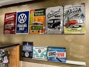 Plechové cedule Volkswagen