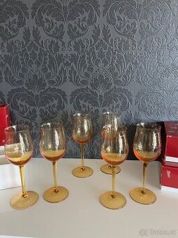6x Moser sklenice