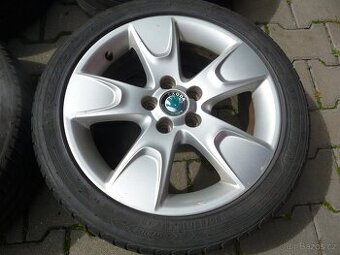 SADA ALU 16 ŠKODA BEAR 5x100 ET 43 FÁBIA I,II,ROOMSTER