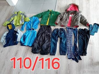 Zimní oblečení pro kluka v. 110/116