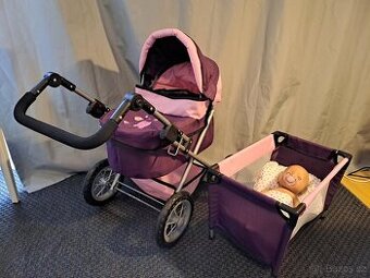 BABY born sada (kočátek, postýlka, mimko)