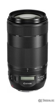 Objektiv Canon EF 70-300 mm f/4-5.6 IS II USM + clona
