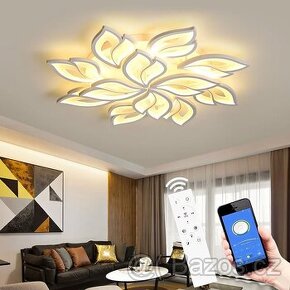 Nové LED stropní svítidlo stmívatelné - 12 listů