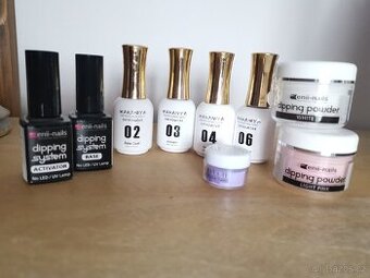 Pudr na nehty dipping powder umělé nehty
