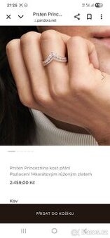 Prstýnek Pandora