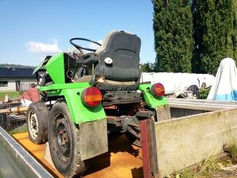Malotraktor,traktor domací vyroby, trabant