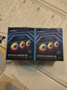 2x Lian Li UNI FAN CL Wireless Fan, 3x-Pack - 120mm, black