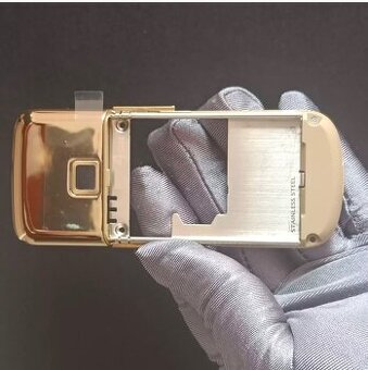 Nokia 8800 arte středový kryt Carbon, gold, black, sapphire