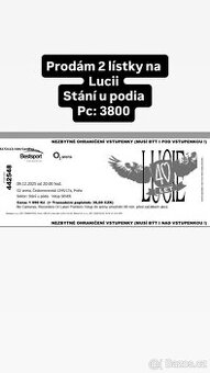 listky na Lucii 40let