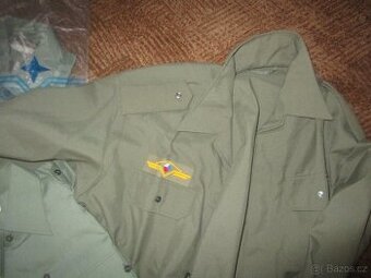 vojenské košile-nenošené- nové