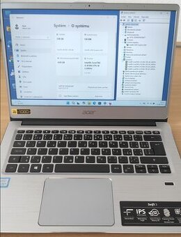 Notebook Acer Swift 3 s Windows 11 Pro