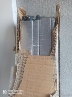 Shrnovaci dveře silver