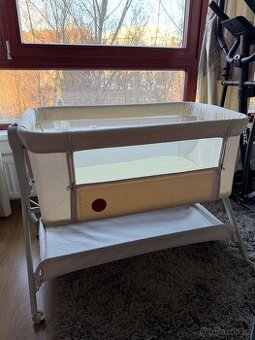 Postýlka Lionelo Luna Beige Sand