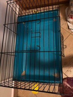 Prodám klec pro králíka + ohrádku (set)
