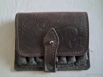 Lodenové pouzdro na 7 kulových nábojů